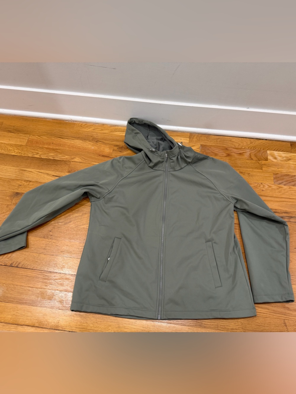 Women’s Hooded Softshell Jacket - Olive Green